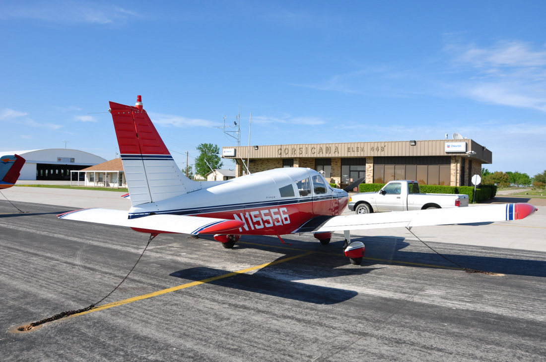 A plane at the airport